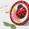 8 Ct. Little Ladybug Dessert Plates 7" Sturdy Paper Plates with Cute Bug Design